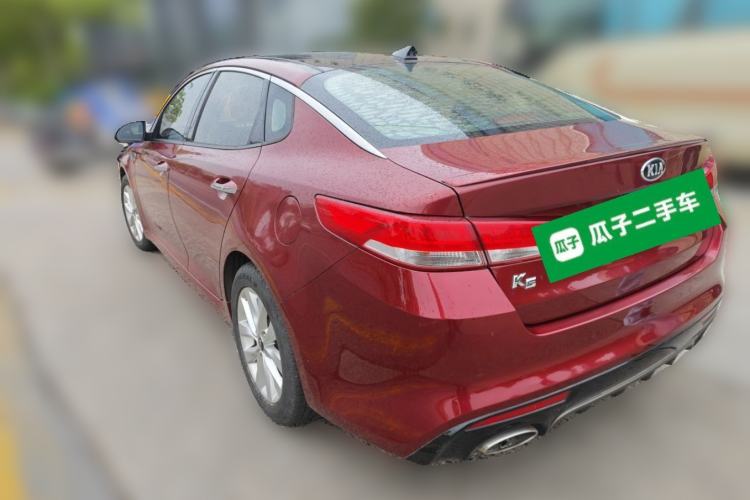 Used Kia K5 2016 1.6T Automatic LUX Rear Left 45 Deg