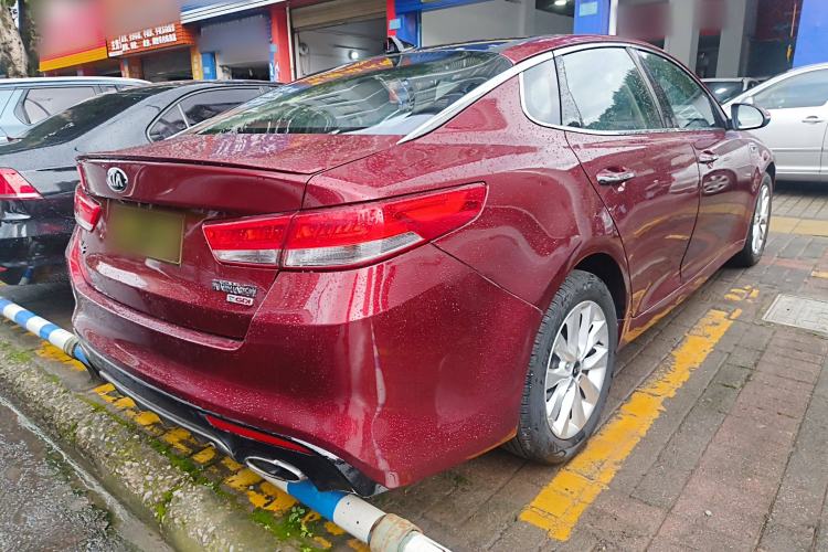 Used Kia K5 2016 1.6T Automatic LUX Rear Right 45 Deg