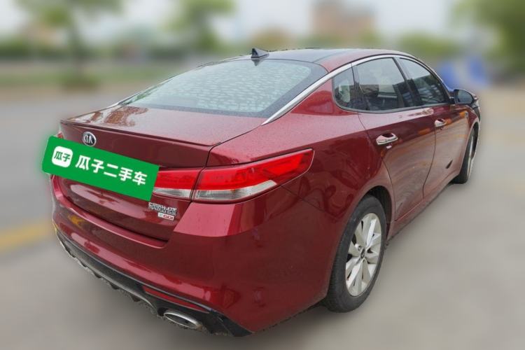Used Kia K5 2016 1.6T Automatic LUX Rear Right 45 Deg