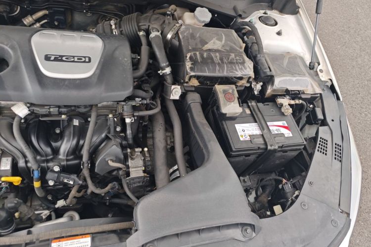 Used Kia K5 2016 1.6T Automatic LUX Engine Bay Left