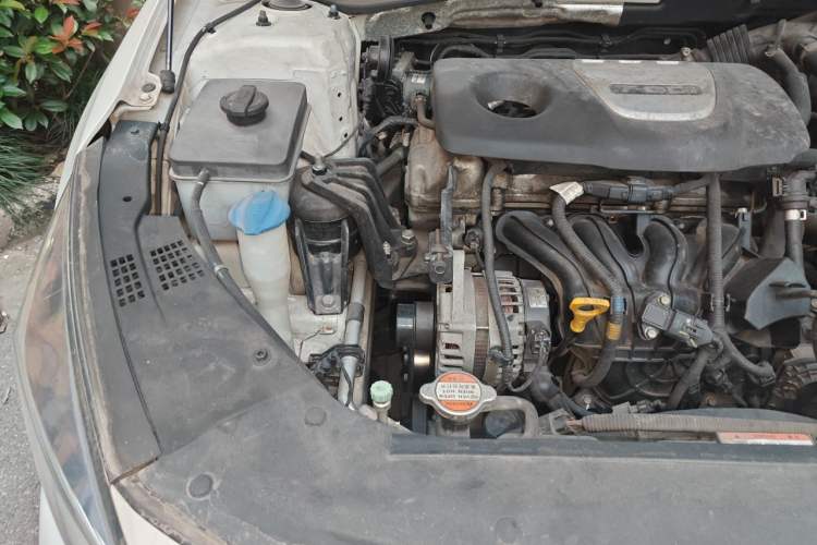 Used Kia K5 2016 1.6T Automatic LUX Engine Bay Right