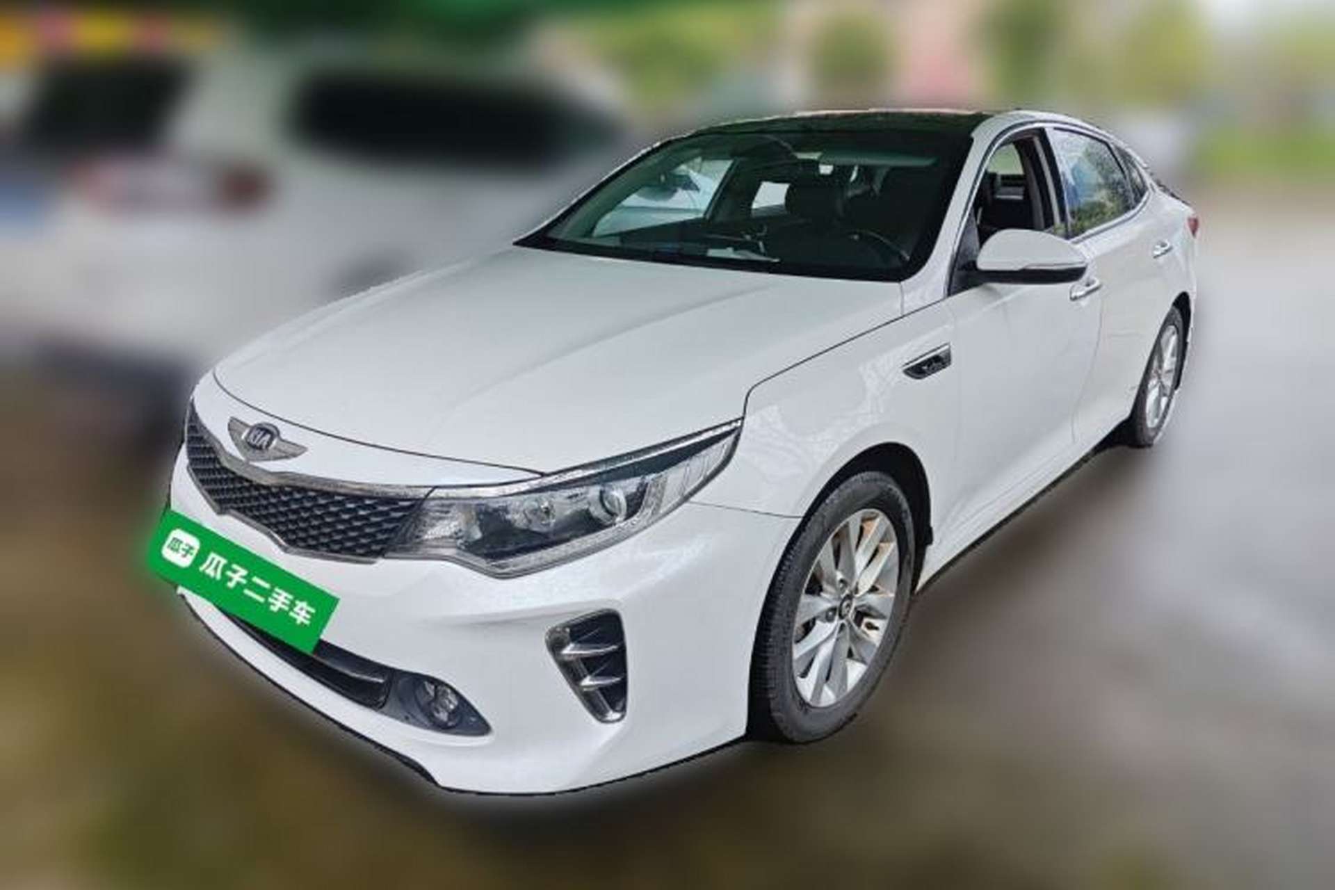 Used Kia K5 2016 1.6T Automatic LUX Front Left 45 Deg