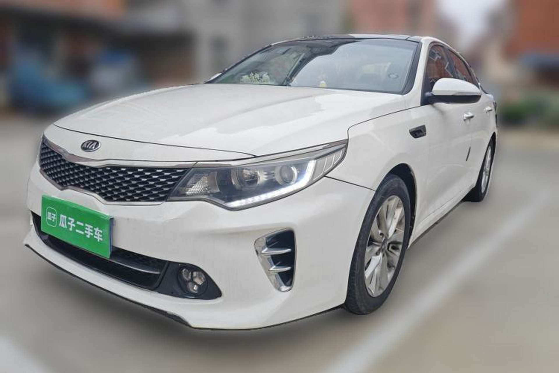 Used Kia K5 2016 1.6T Automatic LUX Front Left 45 Deg