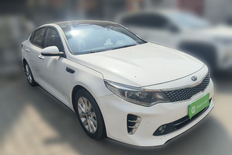 Used Kia K5 2016 1.6T Automatic LUX Front Right 45 Deg