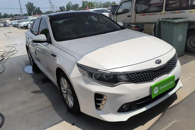 Used Kia K5 2016 1.6T Automatic LUX Front Right 45 Deg