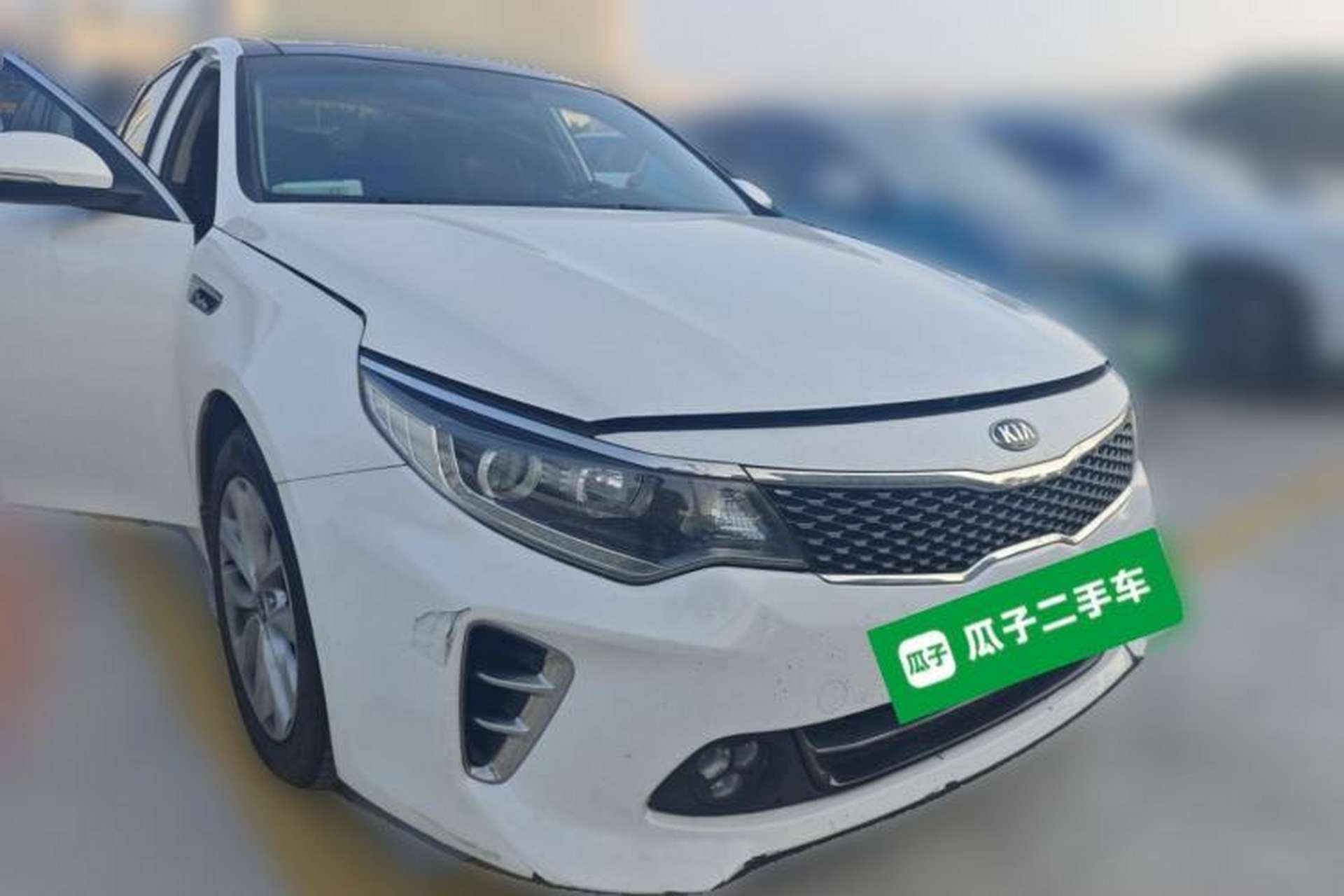 Used Kia K5 2016 1.6T Automatic LUX Front Right 45 Deg