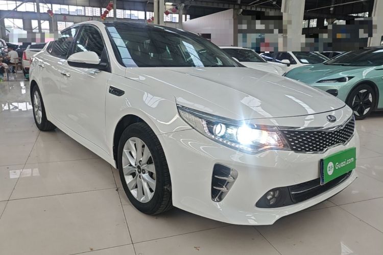 Used Kia K5 2016 1.6T Automatic LUX Front Right 45 Deg