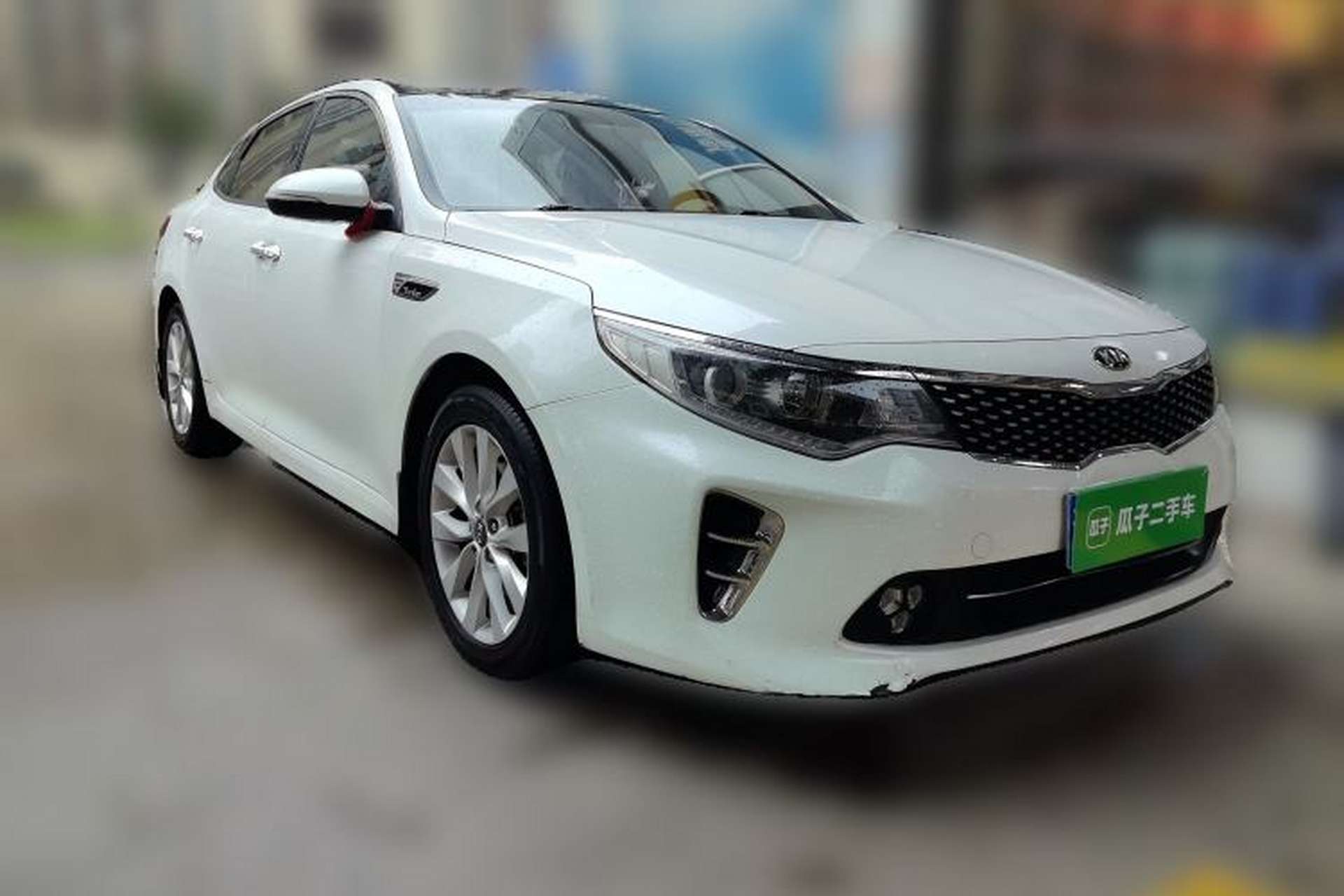 Used Kia K5 2016 1.6T Automatic LUX Front Right 45 Deg