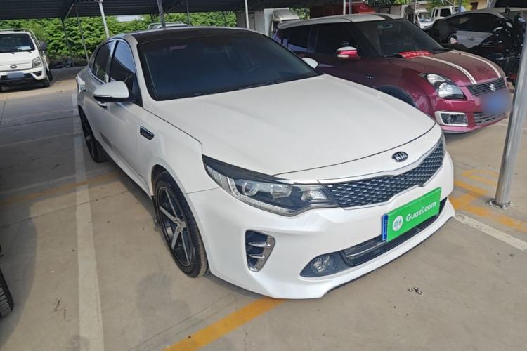 Used Kia K5 2016 1.6T Automatic LUX Front Right 45 Deg