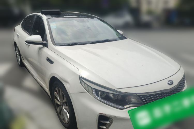 Used Kia K5 2016 1.6T Automatic LUX Front Right 45 Deg