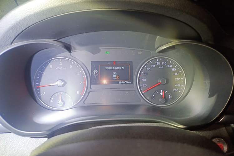 Used Kia K5 2016 2.0L Automatic LUX Odometer Close Up