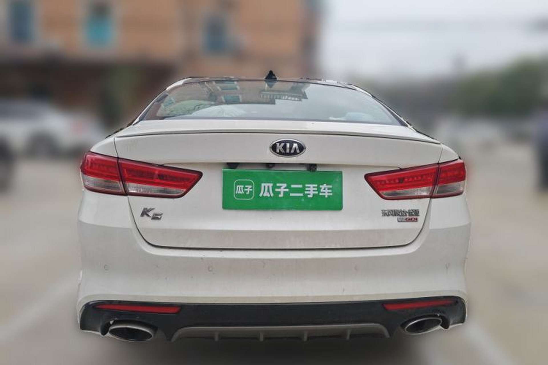 Used Kia K5 2016 1.6T Automatic LUX Rear