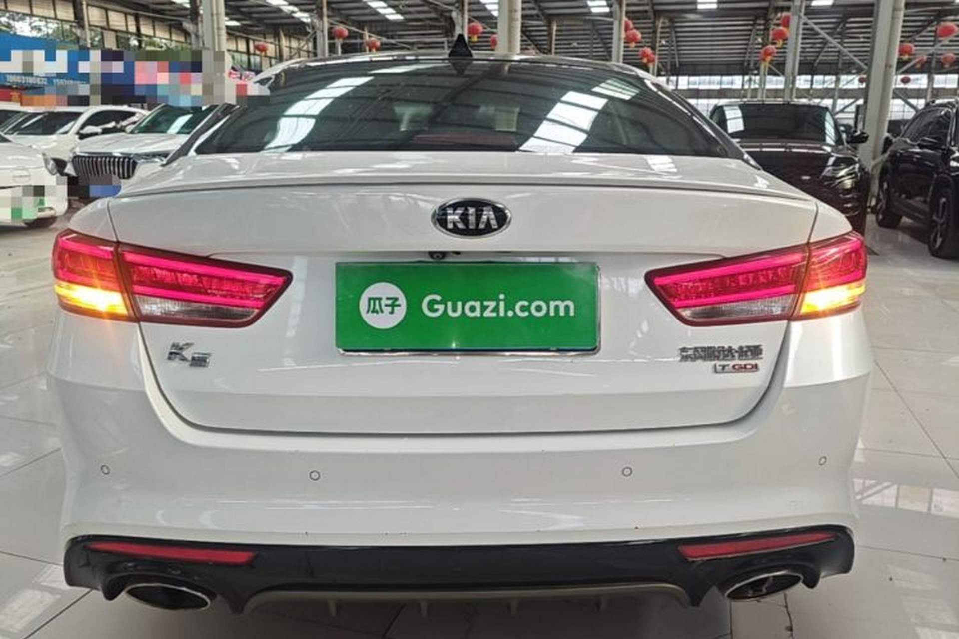 Used Kia K5 2016 1.6T Automatic LUX Rear