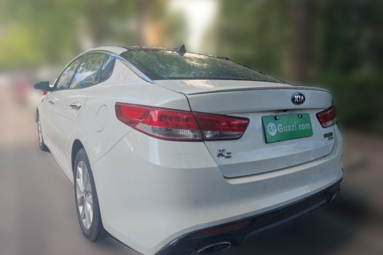 Used Kia K5 2016 1.6T Automatic LUX Rear Left 45 Deg