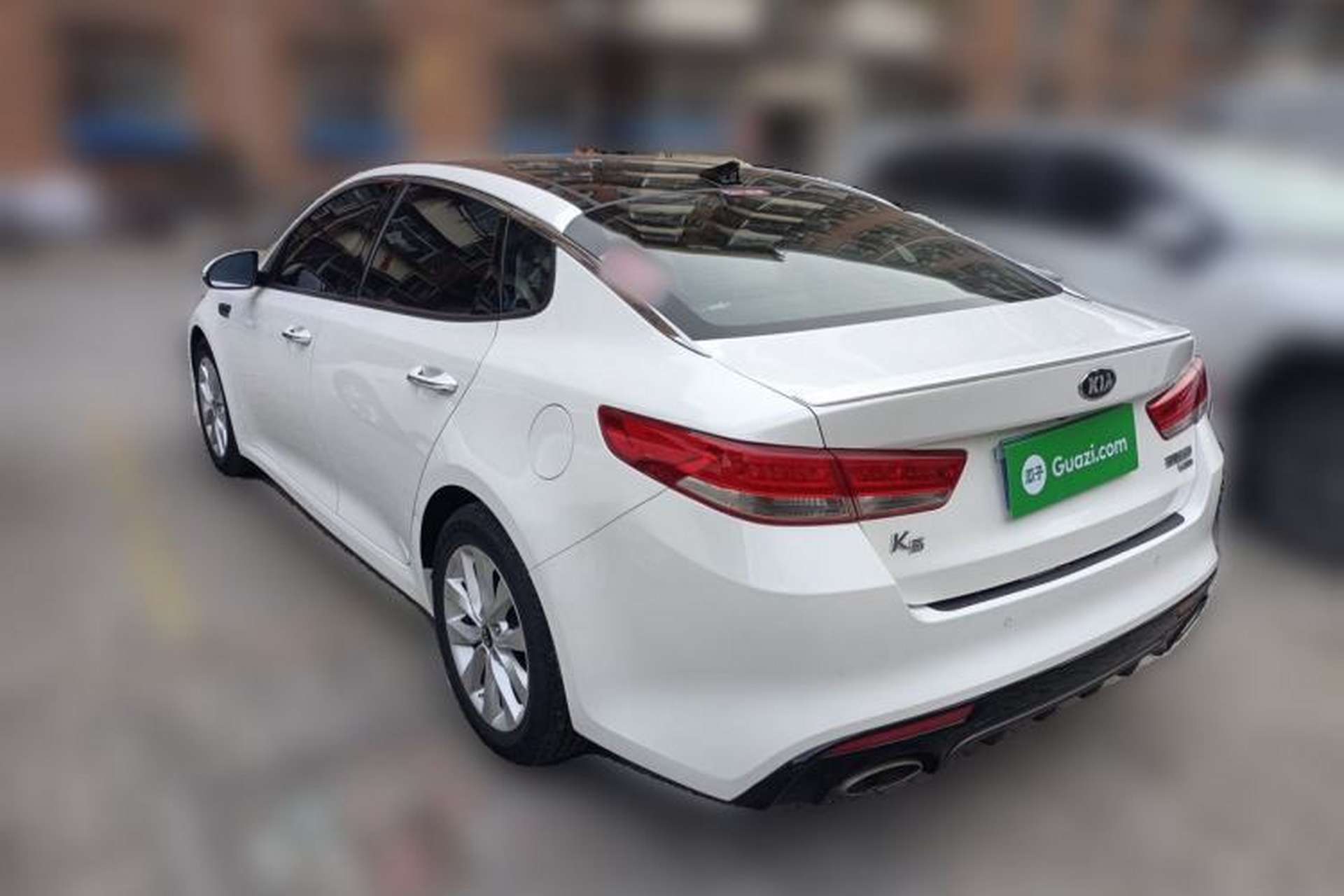 Used Kia K5 2016 1.6T Automatic LUX Rear Left 45 Deg
