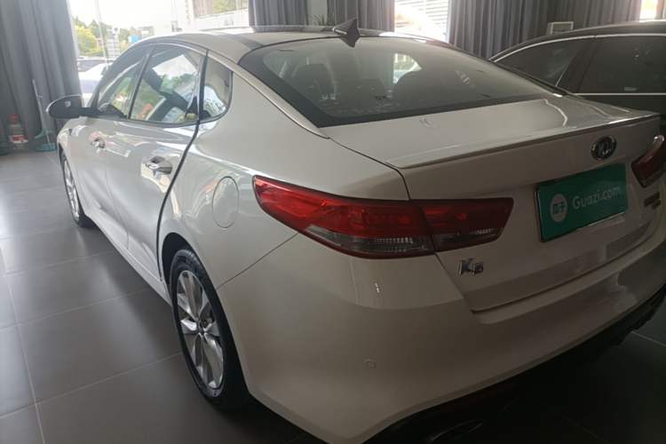 Used Kia K5 2016 1.6T Automatic LUX Rear Left 45 Deg