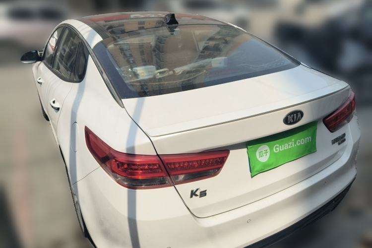 Used Kia K5 2016 1.6T Automatic LUX Rear Left 45 Deg