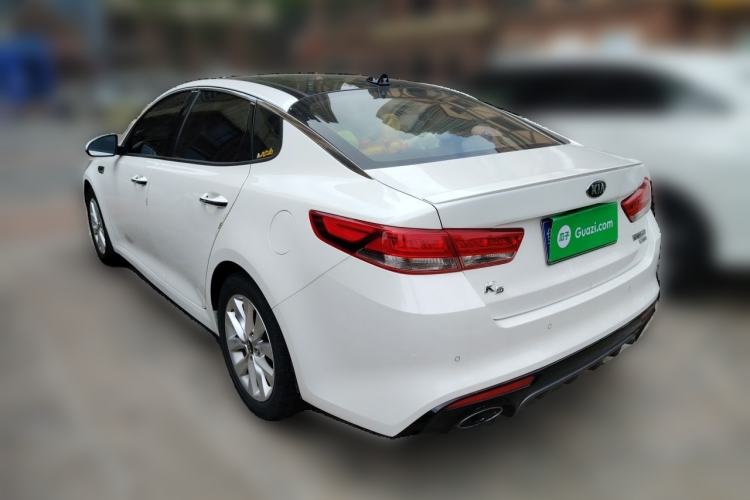 Used Kia K5 2016 1.6T Automatic LUX Rear Left 45 Deg