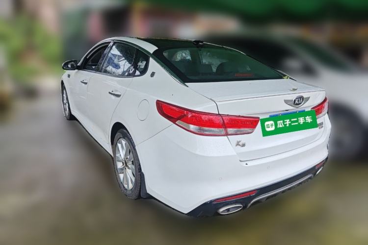 Used Kia K5 2016 1.6T Automatic LUX Rear Left 45 Deg