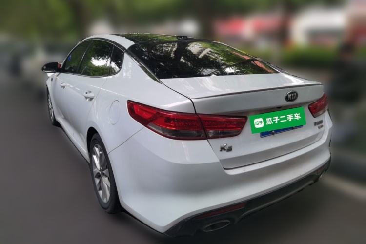 Used Kia K5 2016 1.6T Automatic LUX Rear Left 45 Deg
