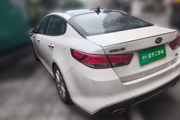 Used Kia K5 2016 1.6T Automatic LUX Rear Left 45 Deg