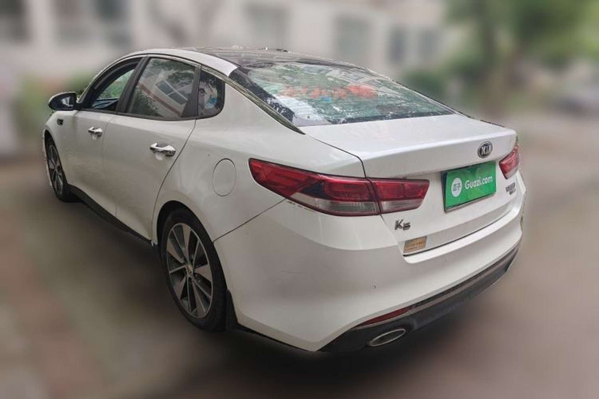 Used Kia K5 2016 2.0L Automatic LUX Rear Left 45 Deg