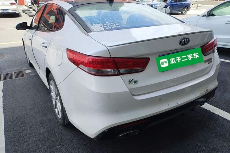 Used Kia K5 2016 1.6T Automatic LUX Rear Left 45 Deg