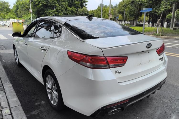 Used Kia K5 2016 1.6T Automatic LUX Rear Left 45 Deg