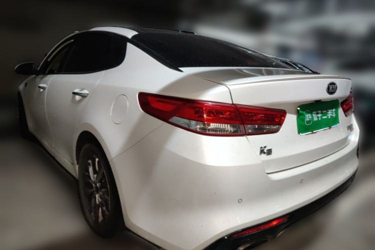 Used Kia K5 2016 1.6T Automatic LUX Rear Left 45 Deg