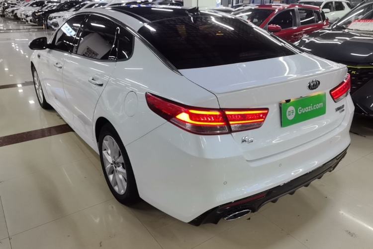 Used Kia K5 2016 1.6T Automatic LUX Rear Left 45 Deg