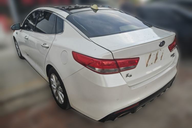Used Kia K5 2016 1.6T Automatic LUX Rear Left 45 Deg