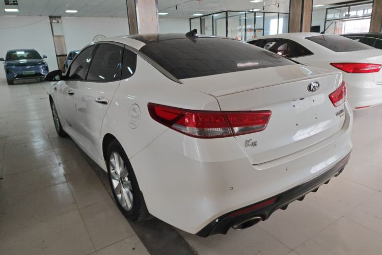 Used Kia K5 2016 1.6T Automatic LUX Rear Left 45 Deg