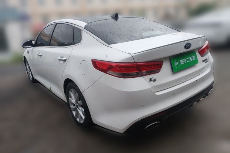 Used Kia K5 2016 1.6T Automatic LUX Rear Left 45 Deg