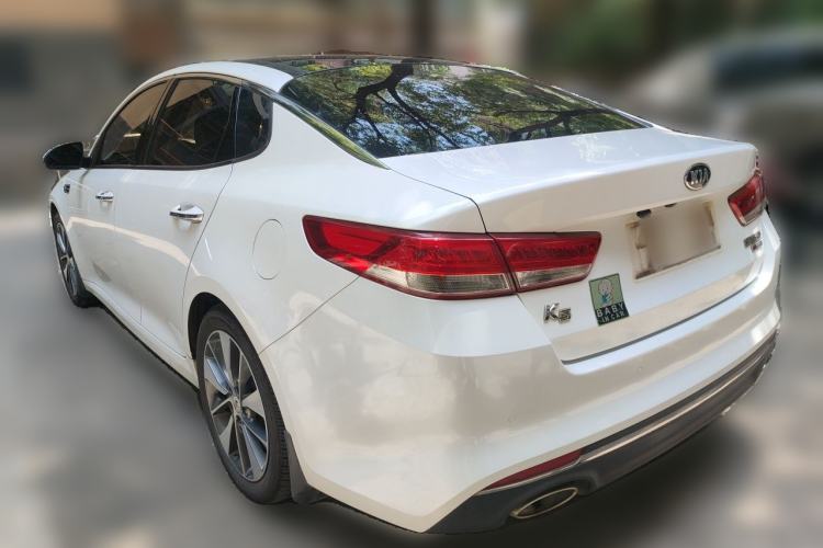Used Kia K5 2016 2.0L Automatic LUX Rear Left 45 Deg