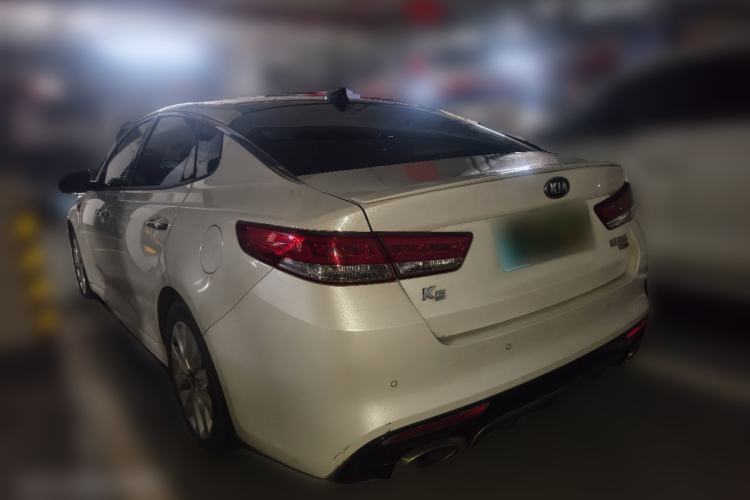 Used Kia K5 2016 1.6T Automatic LUX Rear Left 45 Deg