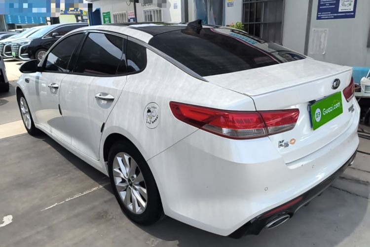 Used Kia K5 2016 1.6T Automatic LUX Rear Left 45 Deg