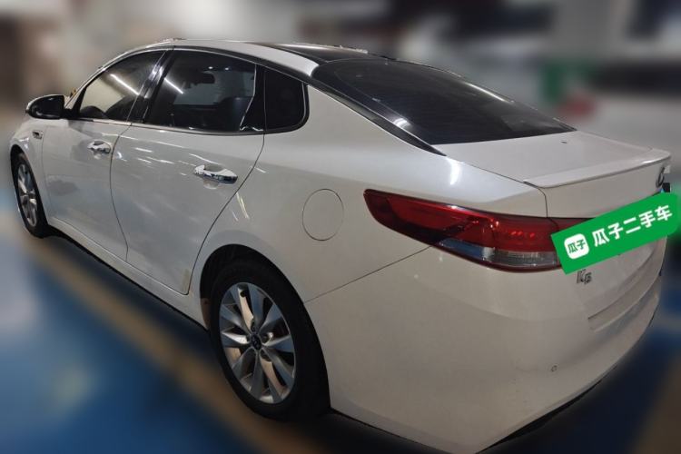 Used Kia K5 2016 1.6T Automatic LUX Rear Left 45 Deg