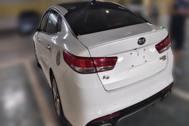 Used Kia K5 2016 1.6T Automatic LUX Rear Left 45 Deg