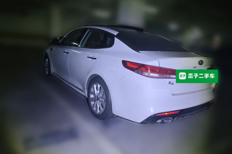 Used Kia K5 2016 1.6T Automatic LUX Rear Left 45 Deg