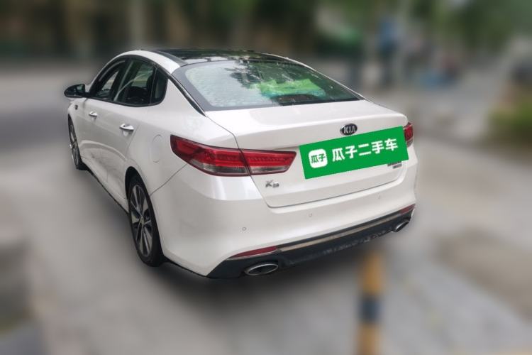 Used Kia K5 2016 2.0L Automatic LUX Rear Left 45 Deg