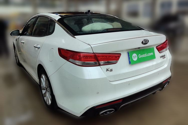 Used Kia K5 2016 1.6T Automatic LUX Rear Left 45 Deg