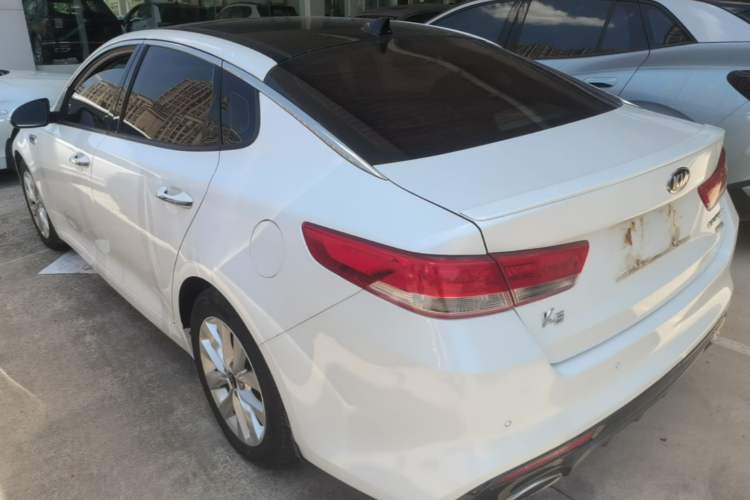 Used Kia K5 2016 1.6T Automatic LUX Rear Left 45 Deg