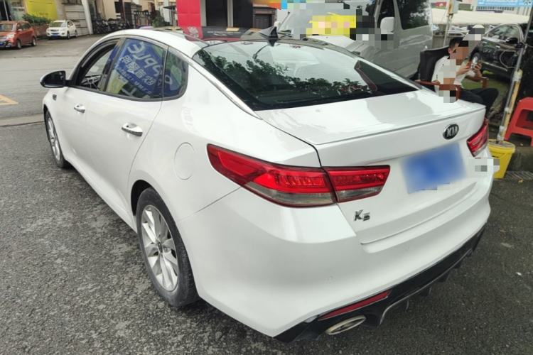 Used Kia K5 2016 1.6T Automatic LUX Rear Left 45 Deg