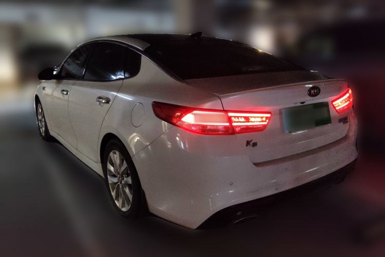 Used Kia K5 2016 1.6T Automatic LUX Rear Left 45 Deg
