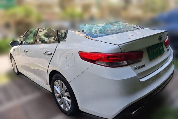 Used Kia K5 2016 1.6T Automatic LUX Rear Left 45 Deg