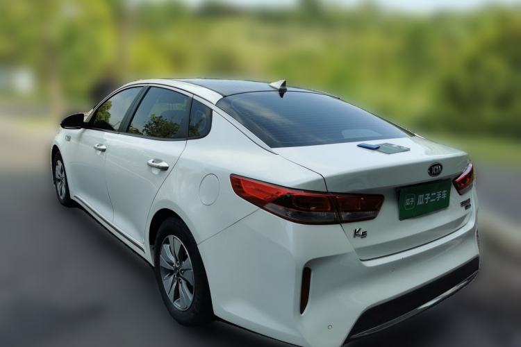 Used Kia K5 2016 2.0L Hybrid GLS Rear Left 45 Deg