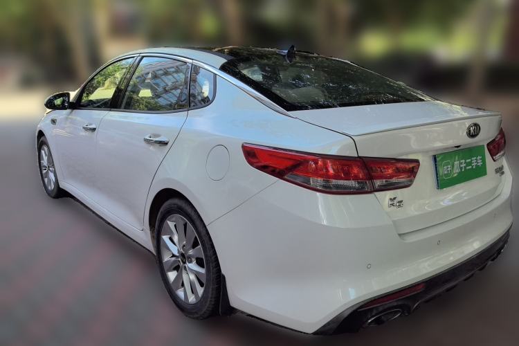 Used Kia K5 2016 1.6T Automatic LUX Rear Left 45 Deg