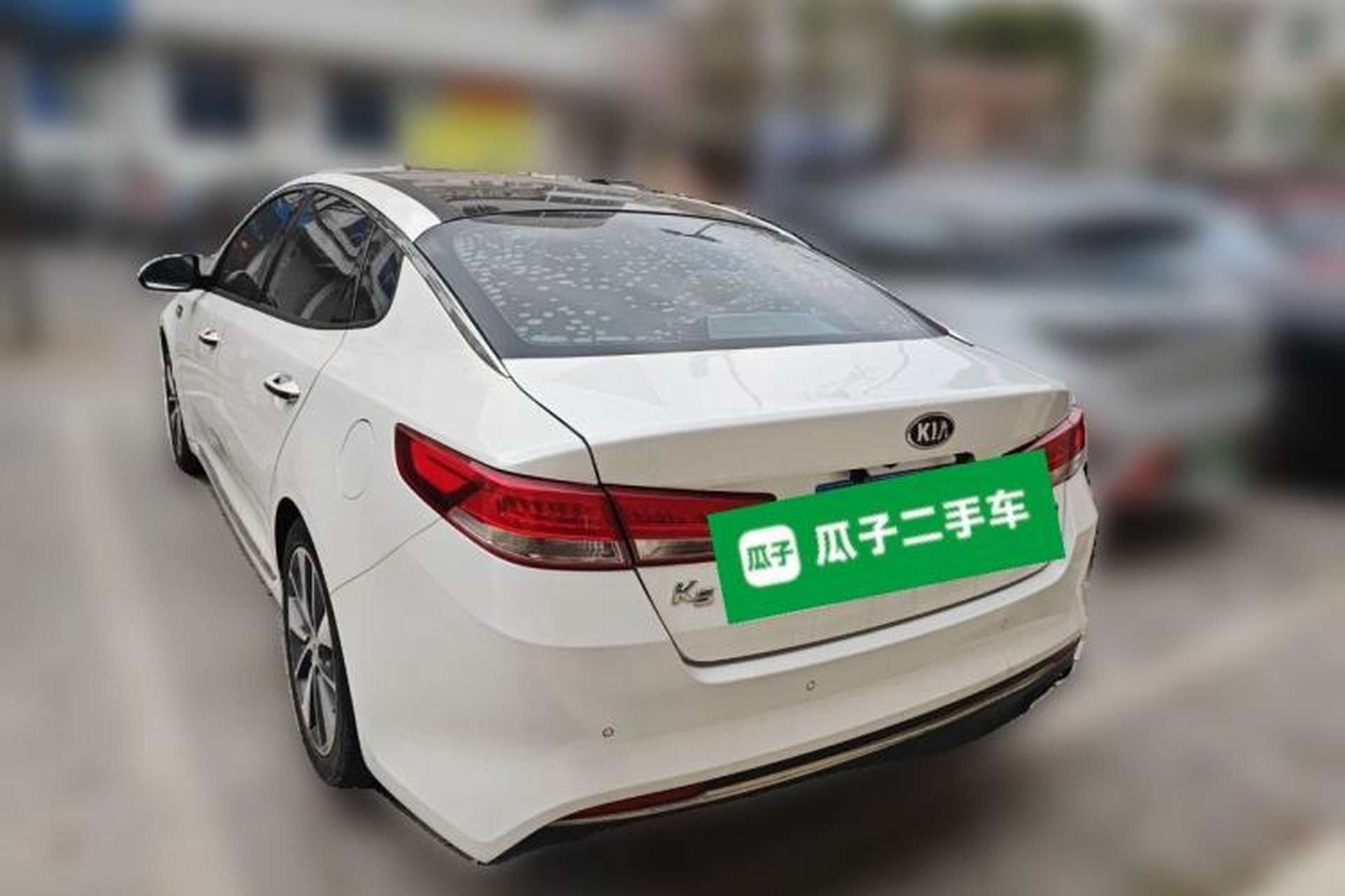 Used Kia K5 2016 2.0L Automatic LUX Rear Left 45 Deg