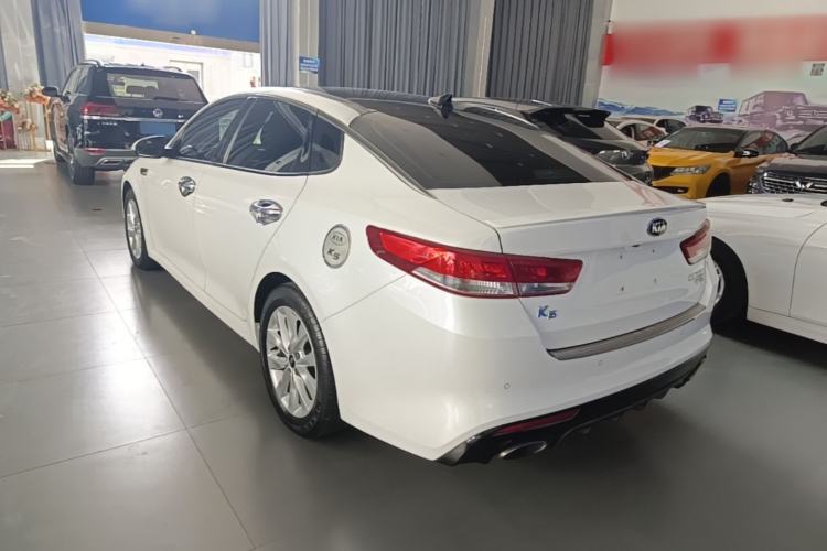 Used Kia K5 2016 1.6T Automatic LUX Rear Left 45 Deg