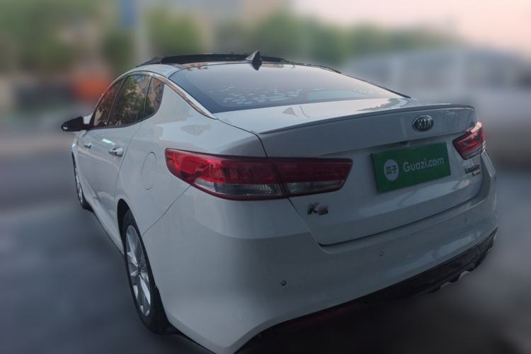 Used Kia K5 2016 1.6T Automatic LUX Rear Left 45 Deg